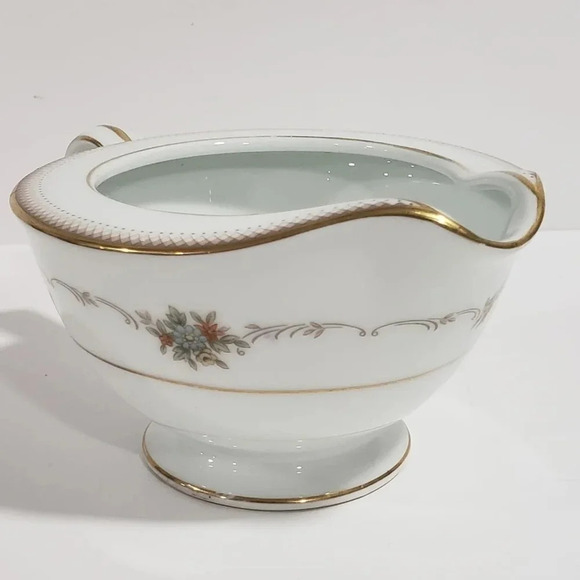 Noritake Joanne Pattern Sugar bowl/Creamer Set,Fine Bone China. - Picture 6 of 11